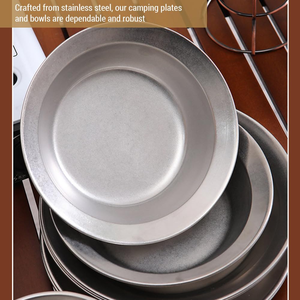 Amazon.co.jp: Xtahdge キャンプ食器セット 16 個 再利用可能な